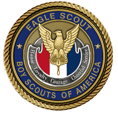 Eagle Scout Large Medallion