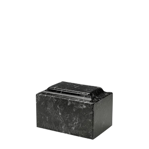 Ebony Marble Keepsake Urn