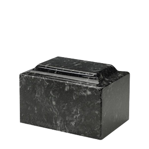 Ebony Marble Medium Urn