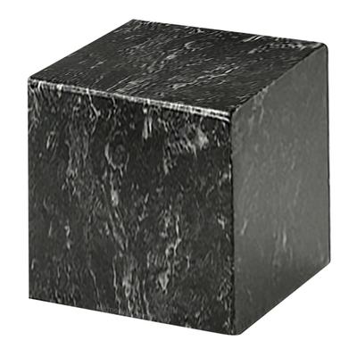 Ebony Cube Keepsake Cremation Urn