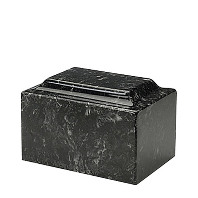 Ebony Marble Keepsake Urn