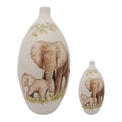 Elephant Ceramic Cremation Urns 