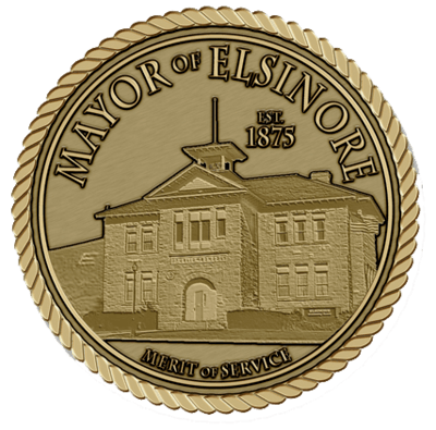 Elsinore Mayors Medallion