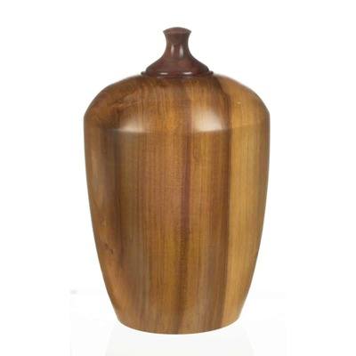 Embrace Walnut Wooden Urn