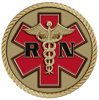 Emergency Room Registered Nurse Medallion