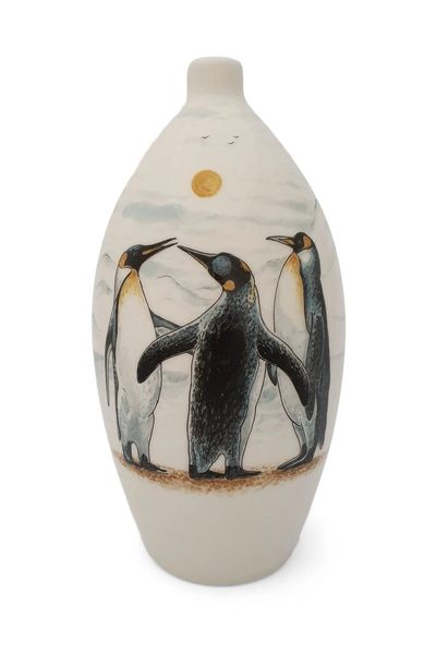 Emperor Penguins Small Cremation Urn