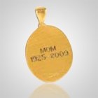 Pet Nose Print 14k Yellow Gold Keepsake