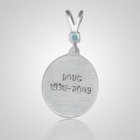 Pet Large Paw Print Sterling Keepsakes