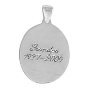 Regular Casing Hand Print 14k White Gold Keepsakes