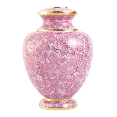 Rose Essence Cloisonne Urn