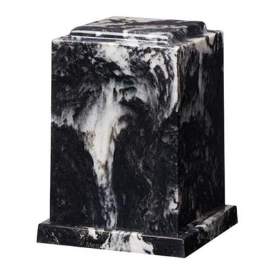 Eternity Black Marble Urn