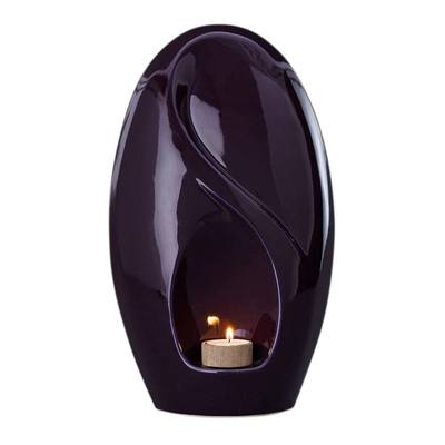 Eternity Violet Ceramic Urn