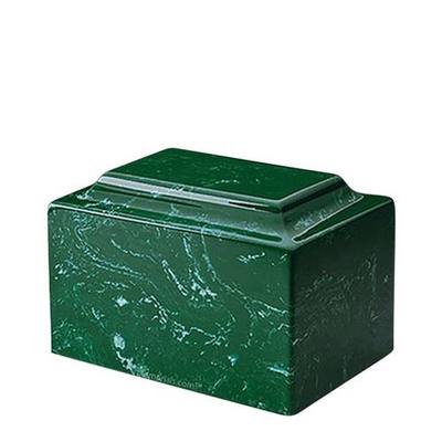 Evergreen Marble Keepsake Urn