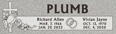 Faith In All Companion Granite Headstone