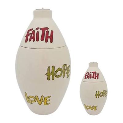 Faith Love Hope Cremation Urns