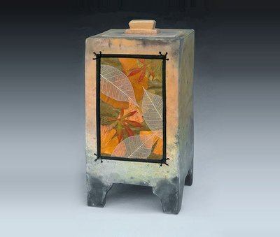 Fall Breeze Ceramic Cremation Urn