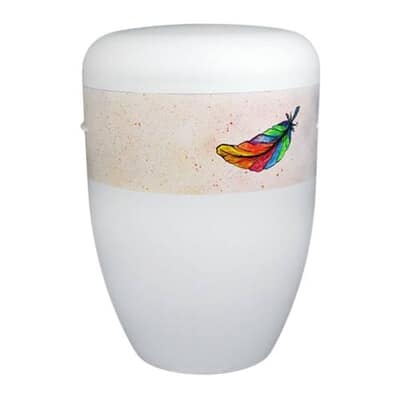 Feather Biodegradable Cremation Urn