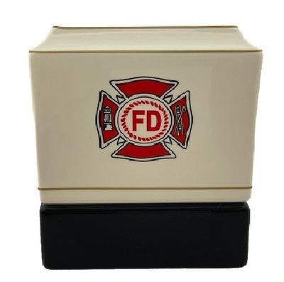 Fire Department Ceramic Urn