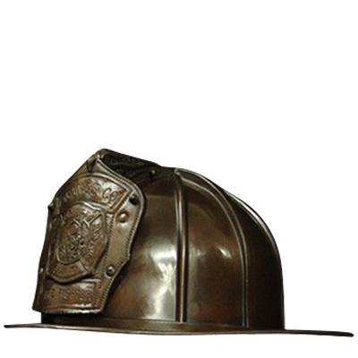 Firefighter Helmet Cremation Urn