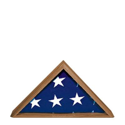 Tribute Walnut Flag Display Case