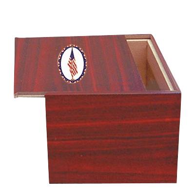 Danish US Flag Cremation Urn