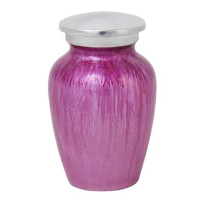 Flamingo Pink Keepsake Urn