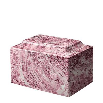 Flourishing Rose Marble Keepsake Urn