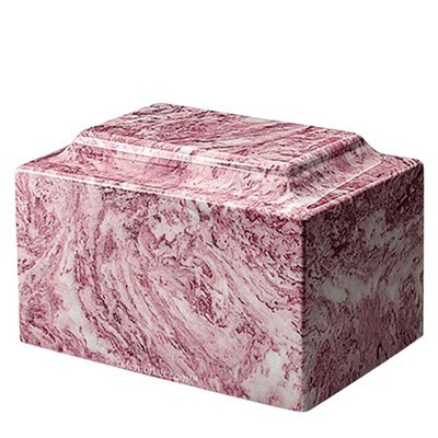 Flourishing Rose Marble Urn