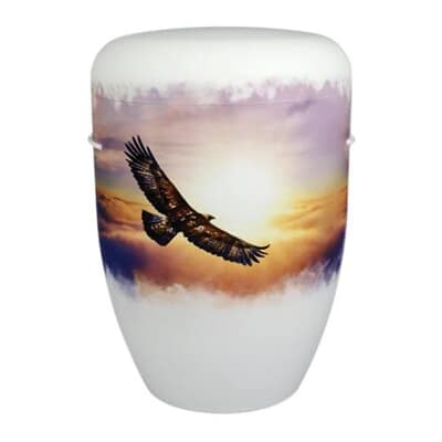 Flying Eagle Biodegradable Cremation Urn