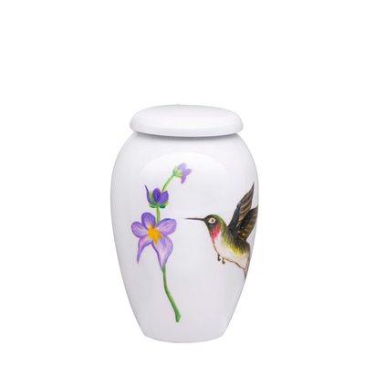 Flying Hummingbird Keepsake Urn