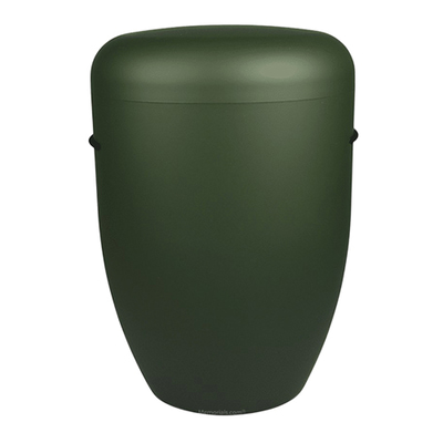 Forest Green Biodegradable Cremation Urn