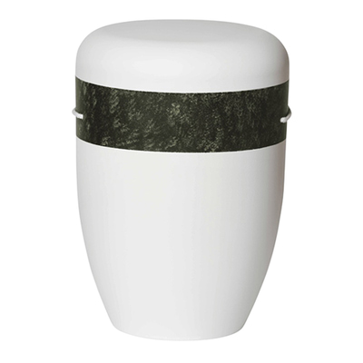 Forest Ribbon Biodegradable Cremation Urn
