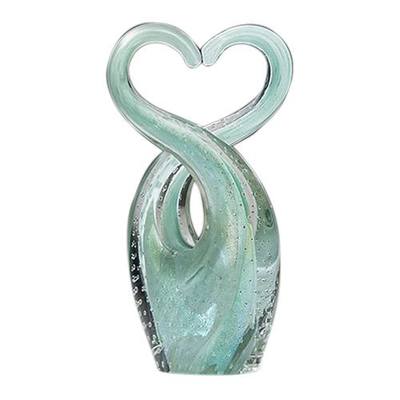 Forever Aqua Cremation Ash Sculpture