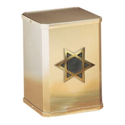 Forever Bronze Star of David Cremation Urn