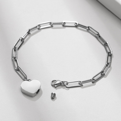Heart of Love Cremation Bracelet