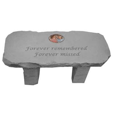 Forever Remembered Porcelain Bench