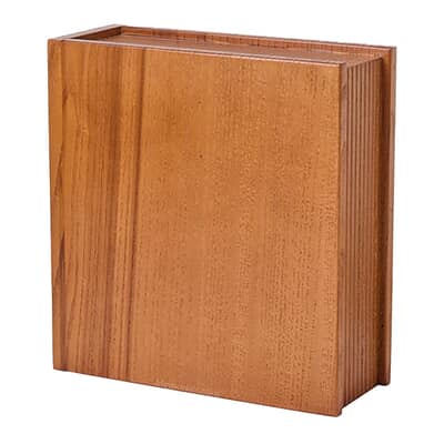 Forever Wooden Book Cremation Urn