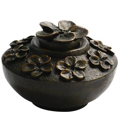 Forget Me Not Bronze Pet Cremation Urn