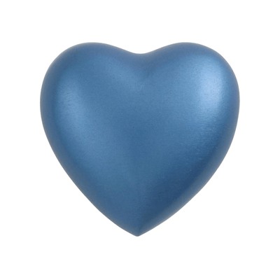 Fremont Blue Heart Keepsake Urn