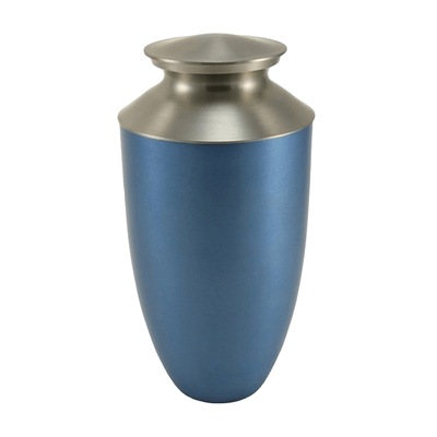 Fremont Blue Cremation Urn