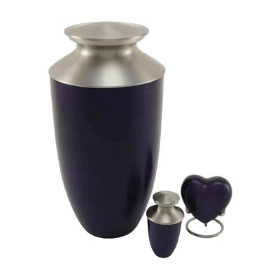 Fremont Purple Cremation Urns