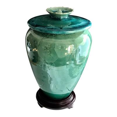 Frozen Love Petite Ceramic Urn