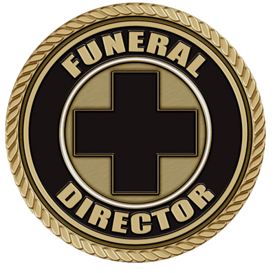 Funeral Director Medium Medallion