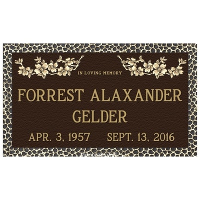 Garden of Life Dogwood Bronze Plaques