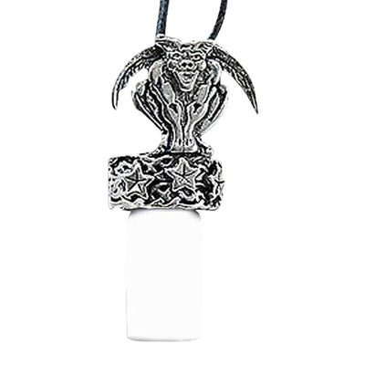 Gargoyle Cremation Ash Necklace