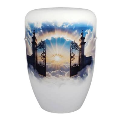 Gated Clouds of Heaven Biodegradable Urn