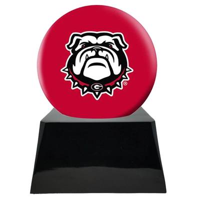 Georgia Bulldogs Team Sphere Cremation Urn