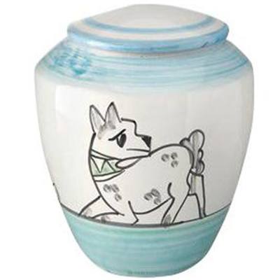 Giocoso Ceramic Large Dog Urn