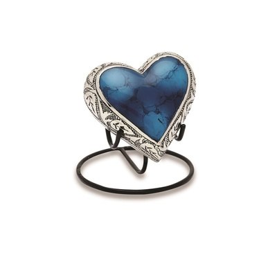 Glacier Heart Keepsake Urn