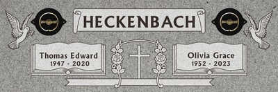 Going Home Companion Granite Headstone